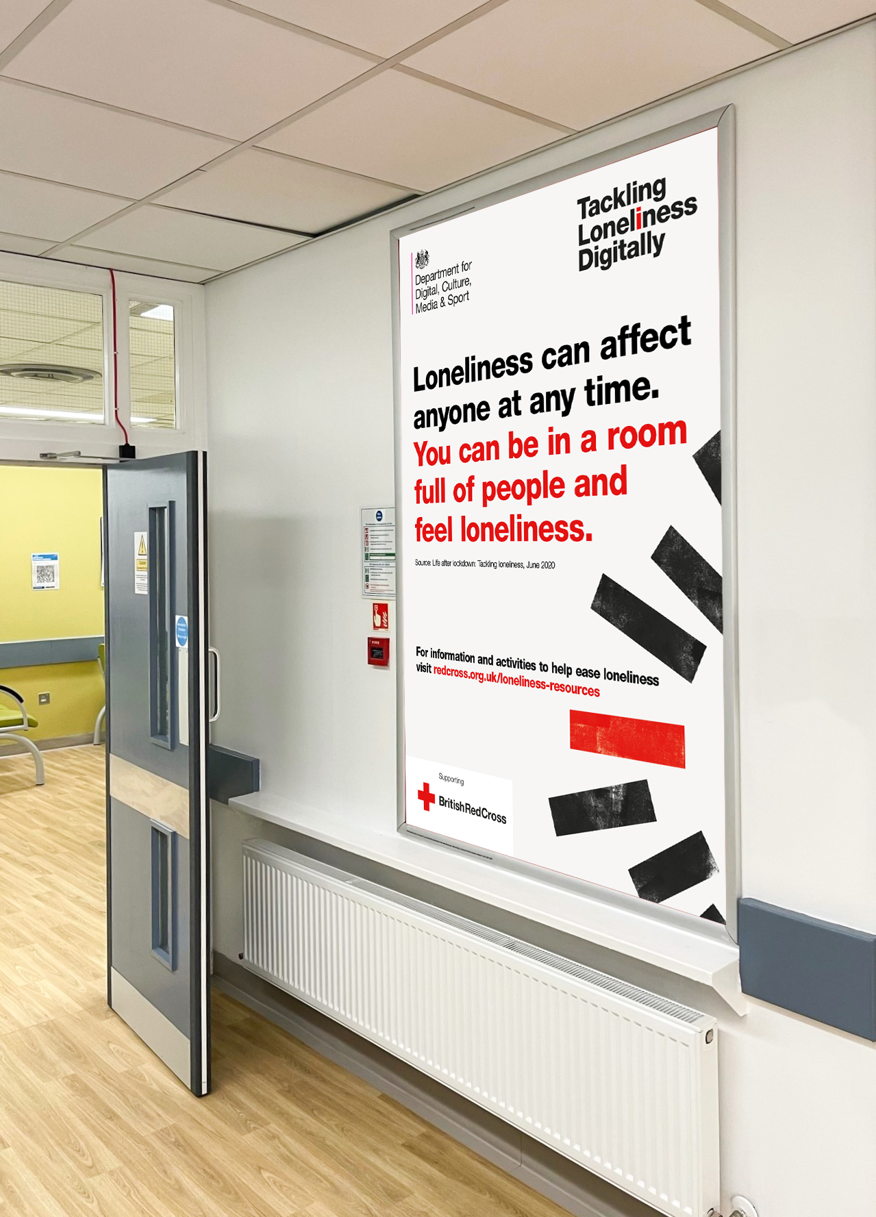 New Campaign British Red Cross Pulse Outdoor Media