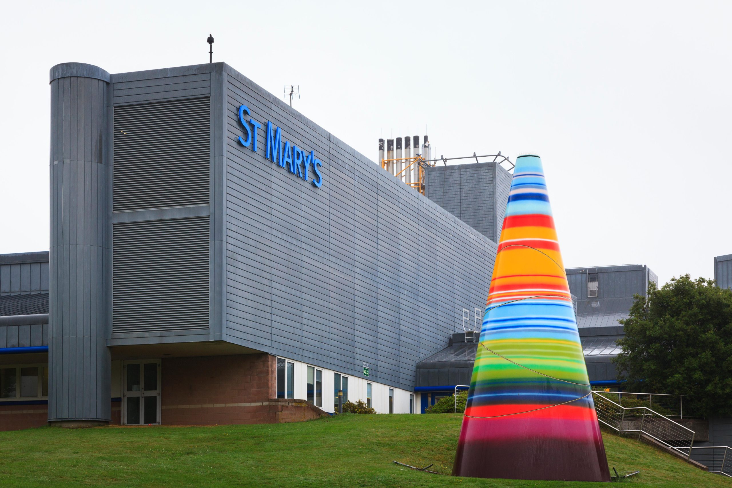 Exterior photo of St Mary's hospital Isle of Wight
