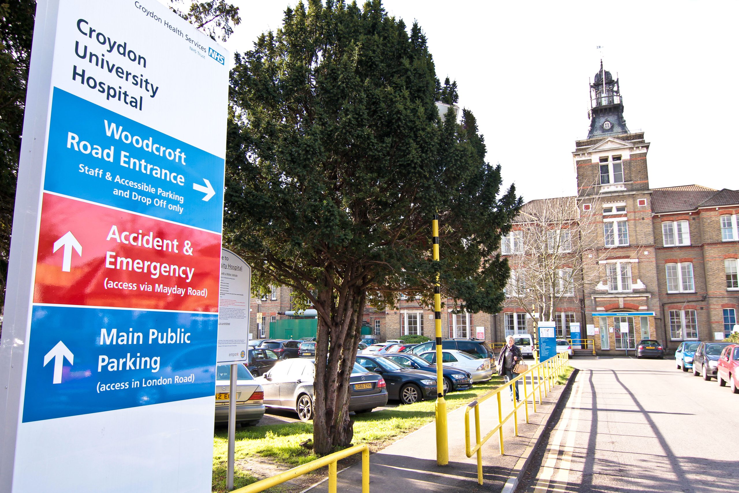 External photo of Croydon University Hospital