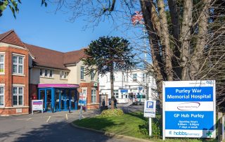External photo of Purley War Memorial Hospital